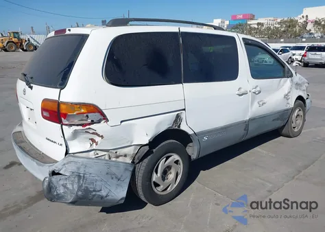 2000 Toyota Sienna Le из США, поврежденный, VIN 4T3ZF13C6YU233132